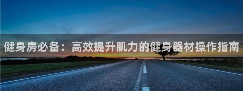 fb体育娱乐:健身房必备:高效提升肌力的健身器材操作指南